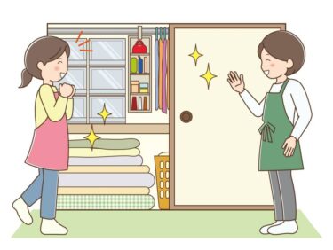 ふすま掃除