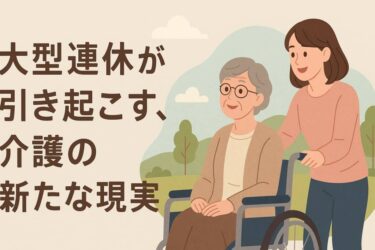 連休の介護