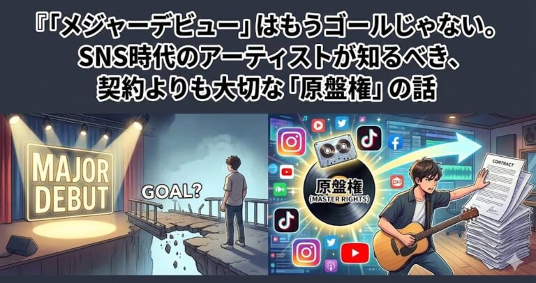 「メジャーデビュー」はもうゴールじゃない。