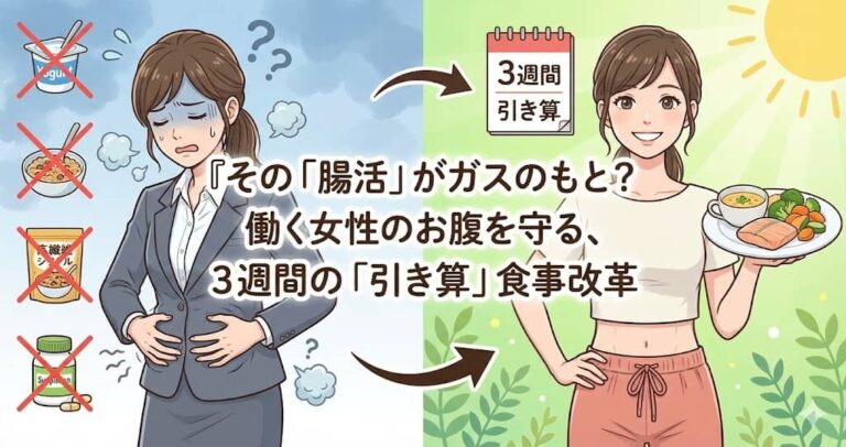 その「腸活」がガスのもと？