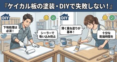 ケイカル板の塗装・DIYで失敗しない！画鋲でわかる見分け方とプロの施工術