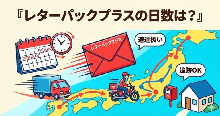 レターパックプラスの日数