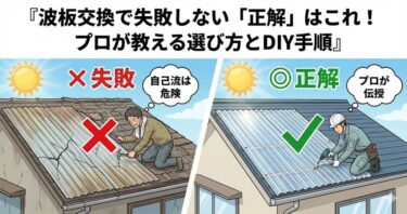 波板交換で失敗しない「正解」はこれ！プロが教える選び方とDIY手順