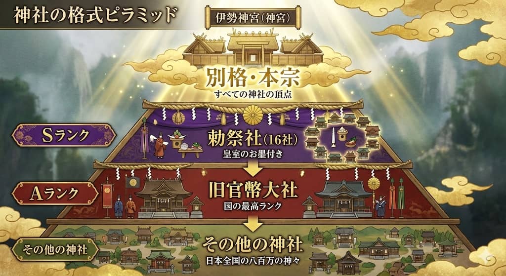 神社界のピラミッド構造