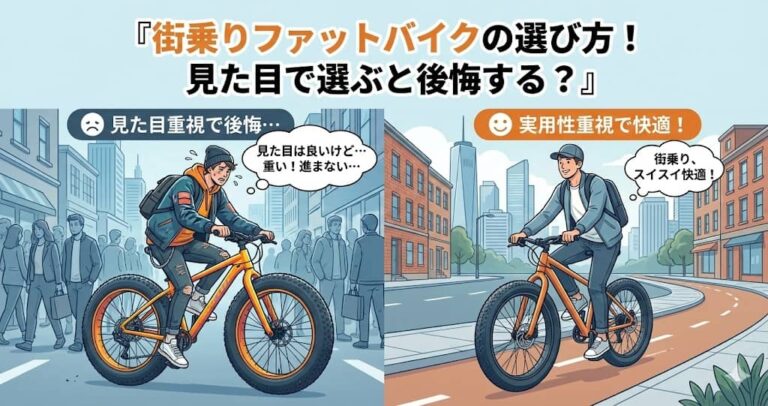 街乗りファットバイク