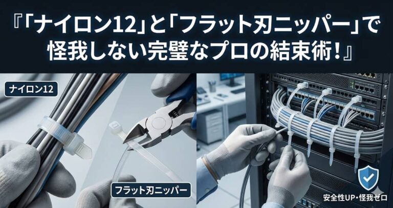 20年切れない・怪我しない完璧なプロの結束術