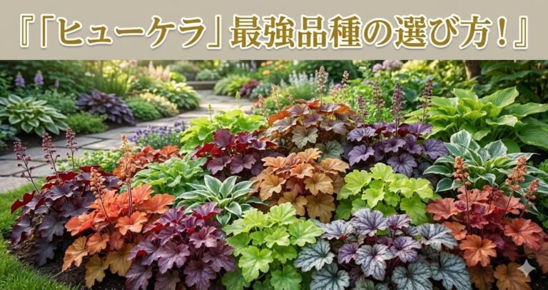 「ヒューケラ」最強品種の選び方