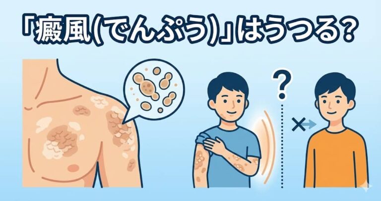 「癜風(でんぷう)」はうつる？