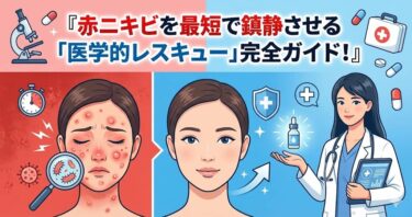 赤ニキビを最短で鎮静させる「医学的レスキュー」完全ガイド