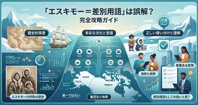 「エスキモー＝差別用語」は誤解？