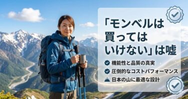 「モンベルは買ってはいけない」は嘘