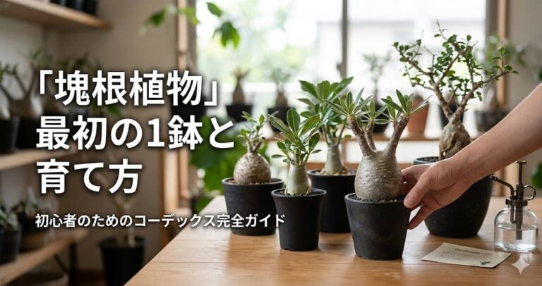 「塊根植物」最初の1鉢と育て方