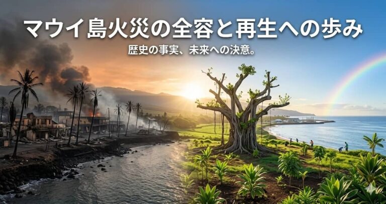 マウイ島火災の全容と再生への歩み