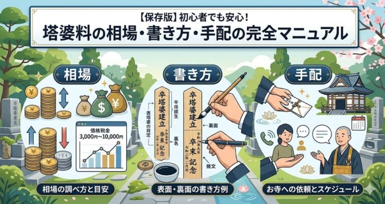 塔婆料の相場・書き方・手配の完全マニュアル