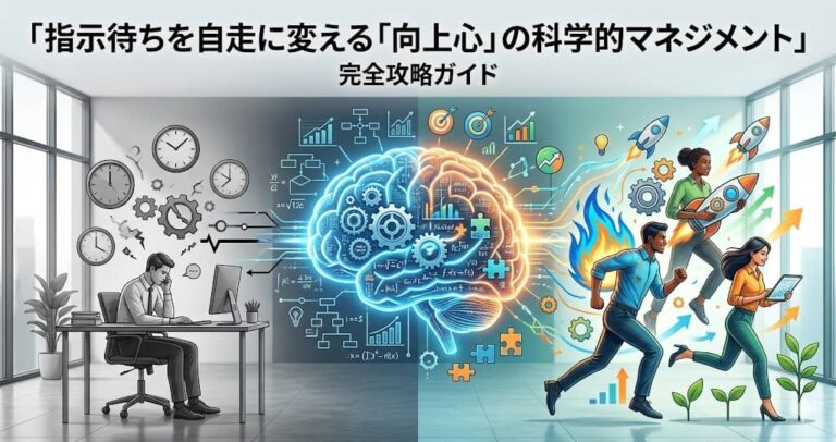 指示待ちを自走に変える「向上心」の科学的マネジメント