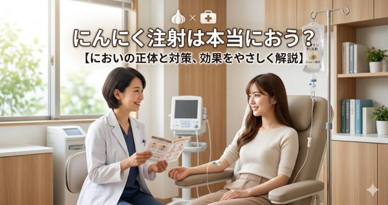 にんにく注射は本当ににおう？