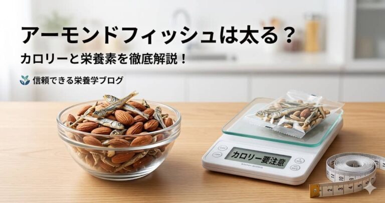 アーモンドフィッシュは太る？