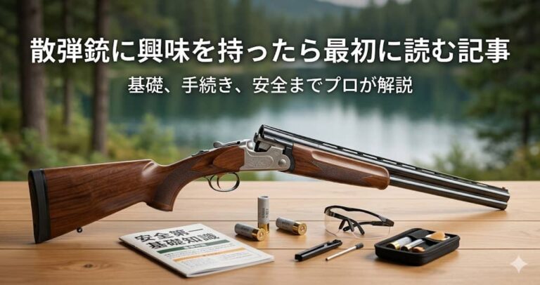 散弾銃に興味を持ったら最初に読む記事