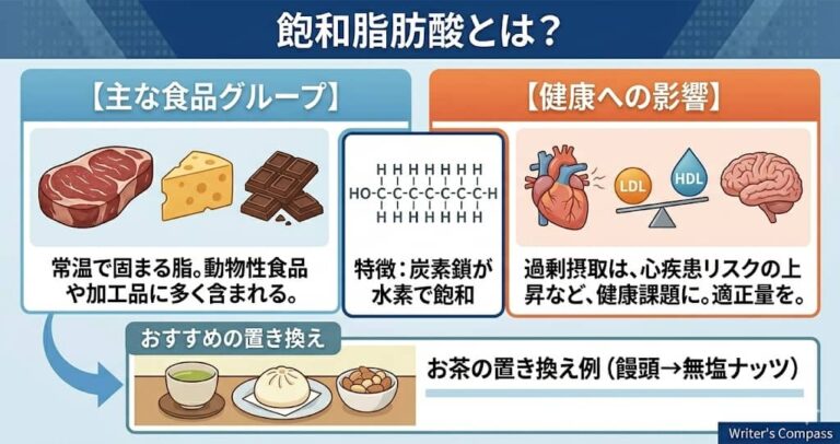 飽和脂肪酸とは？